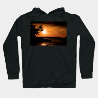 Sunset Long Beach Tofino Vancouver Island Canada Hoodie